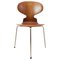 Modell 3100 Stuhl aus Teak von Arne Jacobsen für Fritz Hansen, 1950 1