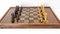 French Wooden Chess Box and Blackgammon, 1950s, Set of 71 3