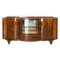 Credenza in ottone e marmo, Francia, anni '60, Immagine 1