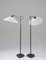 Art Deco Swedish Floor Lamps, 1930s, Set of 2 3