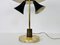 Italian Marble Base and Brass Table Lamp, 1960s 3