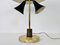 Italian Marble Base and Brass Table Lamp, 1960s, Image 3