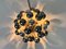 Plafones era espacial de cromo atribuidos a Cosack Leuchten, Alemania, años 70. Juego de 2, Imagen 12
