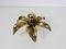 Golden Florentine Flower Shape Flushmounts attributed to Willy Daro for Massive, 1960s, Set of 2, Image 11