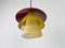 Colorful Metal Pendant Lamp, 1970s 3