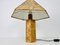 German Cork Table Lamp in the style of Ingo Maurer, Germany, 1960s 7