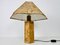 German Cork Table Lamp in the style of Ingo Maurer, Germany, 1960s 8