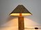Lámpara de mesa alemana de corcho, años 60, Imagen 18