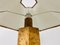 German Cork Table Lamp in the style of Ingo Maurer, Germany, 1960s 9