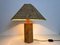 Lámpara de mesa alemana de corcho, años 60, Imagen 16