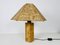 Lámpara de mesa alemana de corcho, años 60, Imagen 3