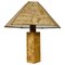 German Cork Table Lamp in the style of Ingo Maurer, Germany, 1960s, Image 1