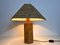 Lámpara de mesa alemana de corcho, años 60, Imagen 17