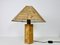 Lámpara de mesa alemana de corcho, años 60, Imagen 5