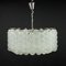 Italian Ceiling Lamp in Glass, 1960s, Image 1