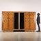 Italian Wardrobe with Mirrors in Walnut, 1930s, Image 2