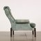 Italian Lounge Chair in Velvet, 1960s 3