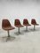 Mid-Century La Fonda Chairs in Fiberglass by Charles & Ray Eames for Herman Miller, 1960s, Set of 4, Image 1
