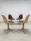 Mid-Century La Fonda Chairs in Fiberglass by Charles & Ray Eames for Herman Miller, 1960s, Set of 4 3