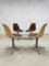 Mid-Century La Fonda Chairs in Fiberglass by Charles & Ray Eames for Herman Miller, 1960s, Set of 4, Image 3