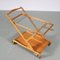 Serving Trolley by Cesare Lacca for Cassina, Italy, 1950s 5