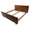 Functionalist Double Bed attributed to Jindřich Halabala for Up Races, 1950s 1