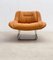 Fauteuil et Ottomane Mid-Century en Cuir, Italie, 1970s, Set de 2 4