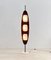 Lampada da terra Totem in legno e vetro opalino attribuita a Goffredo Reggiani, Italia, anni '70, Immagine 5