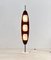 Wood and Opaline Totem Floor Lamp attributed to Goffredo Reggiani, Italy, 1970s 5