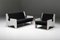 Italienisches Postmordern 2-Sitzer Sofa in Schwarz & Weiß, 1970er 13