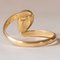 Vintage 18 Karat Gold Granat Ring im Birnenschliff, 1940er 6