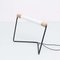 Metal and Wood Industrial Minimal Table Lamp, 1990s 2