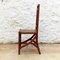 Arts & Crafts Stühle aus Holz & Rattan, 1910, 1890er, 2er Set 10