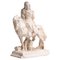 Traditional Plaster Mounted Horse Rider Figure, 1950s, Image 1