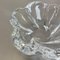 Large Floral Glass Shell Ashtray attributed to Orrefors, Sweden, 1970s, Image 6