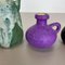 Vases en Céramique Multicolore attribués à Otto Keramik, Allemagne, 1970s, Set de 5 11