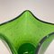 Murano Green Glass Bullicante Bubble Vase, Italy, 1970s, Image 9