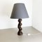 Large Organic Sculptural Wooden Table Lamp from Temde Lights, Germany, 1970s, Image 2