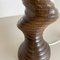 Large Organic Sculptural Wooden Table Lamp from Temde Lights, Germany, 1970s, Image 12