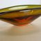 Glass Bowl Shell Centerpiece by Flavio Poli Attrib, Murano, Italy, 1970s 10