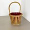 Vaso minimalista in metallo di bambù nello stile di Matégot, Francia, anni '60, Immagine 2