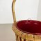 Vaso minimalista in metallo di bambù nello stile di Matégot, Francia, anni '60, Immagine 10