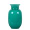 Italienische Mid-Century Vase aus türkisblauem Muranoglas für Venini, 1970er 2