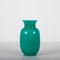 Mid-Century Italian Turquoise Blue Murano Glass Vase for Venini, 1970s 10