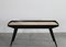 Italian Black Lacquered Wood and Marble Console Table, 1950s, Image 4