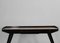 Italian Black Lacquered Wood and Marble Console Table, 1950s 5