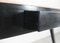 Italian Black Lacquered Wood and Marble Console Table, 1950s 7