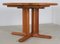 Danish Round Extendable Dining Table 1