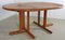 Danish Round Extendable Dining Table 4