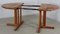 Danish Round Extendable Dining Table 8